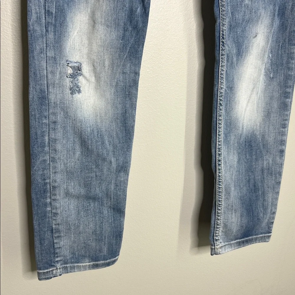 Philipp Plein Distressed Light Wash jeans size 27